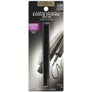 L'Oreal Lineur Intense, Felt Tip Liquid Eyeliner, 690 Carbon Black - Picture 1 of 1