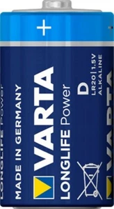 20 Pieces Varta Longlife Power Mono D LR 20/NEW ORIGINAL PACKAGING - Picture 1 of 1