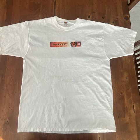 2004 Sir Charles Barkley Ring of Honor NBA Phoenix Suns White T Shirt Men's XL Cover