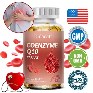 Coq10 200Mg, Supports Heart Health, 30/60/120 Rapid Release Capsules - Picture 1 of 12