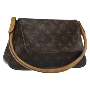 LOUIS VUITTON Monogram Mini Looping Shoulder Bag M51147 LV Auth BD1271 - Picture 1 of 21