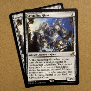 MTG ~ 2x Crystalline Giant ~ IKO Ikoria: Lair of Behemoths ~ #234 ~ English ~ NM - Picture 1 of 8