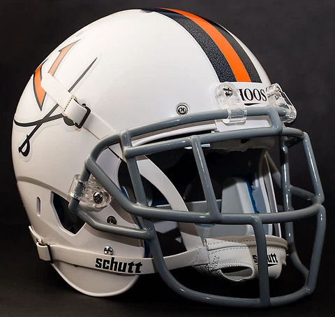VIRGINIA CAVALIERS NCAA Schutt XP Full Size GAMEDAY Replica Football Helmet Cover
