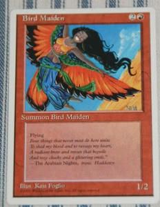 Magic the Gathering - Bird Maiden - 4th Edition - Picture 1 of 2