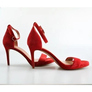 Essex Lane Adinan Ankle Strap Heels, Womens Stilletto Slingback Open Toe Size 6 - Picture 1 of 6