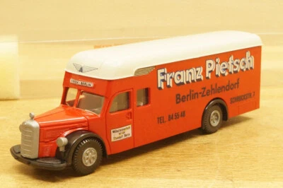 Ho 1:87 BREKINA SoMo Mercedes-benz MB L 6600 Case Mobili " Franz Pietsch Berlin - Immagine 1 di 4