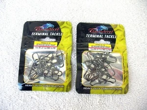 20 broches de presión redondos de acero inoxidable Tsunami acabado negro tamaño 6 libras, prueba 90 - Imagen 1 de 4