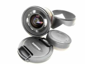 12mm 1:2.0 Samyang NCS CS E MF Ultra Wide Angle Lens F2.0 für SONY ALPHA E-Mount