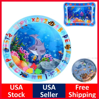 26英寸/40英寸猫水上游戏垫感官水垫猫凉爽舒适宠物水乐趣 — 第 1/4 张图片