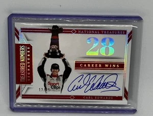 2024 National Treasures Racing Carl Edwards numeri preziosi firme #ed/25! - Foto 1 di 3