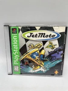 Jet Moto (Sony PlayStation 1, 1997) PS1 Greatest Hits Spiel & Anleitung - Bild 1 von 6