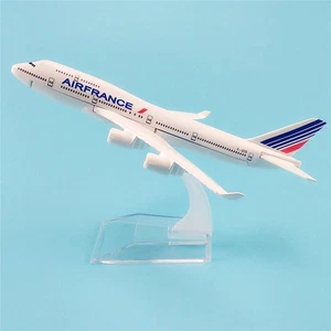 1:400 Diecast Airplane Model 16cm Air France Boeing 747-200 Aircraft Collection - Picture 1 of 8