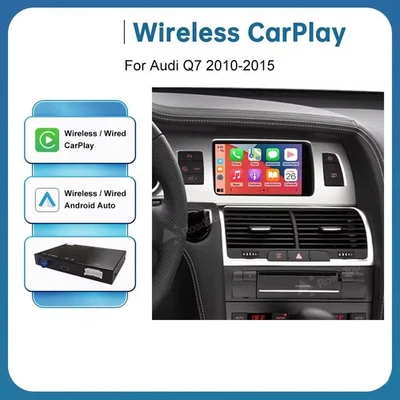 Wireless CarPlay Android Auto Interface Adapter For Audi Q7 2010-15 with AirPlay - Image 1 of 4