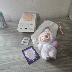 Popmart Labubu Big Into Energy Vinyl Plüsch Anhänger Glück lila Plüschtier NEU - Bild 1 von 13