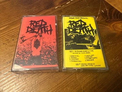 RARE OOP Red Death CASSETTE TAPE hardcore punk 2014 Protester Pure Disgust WA DC - Image 1 of 4
