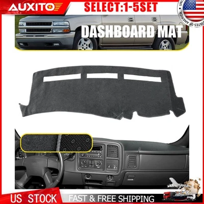 Cubierta de parasol gris 1-5X para tablero de instrumentos Chevrolet Tahoe 2000-06 y GMC Yukon Foto 1 de 4