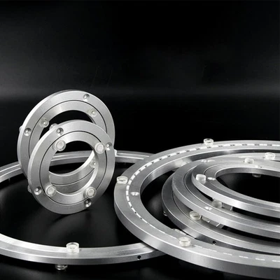 Convenient Spice Rack Organizer Aluminum Lazy Susan Base for Easy Access - Image 1 of 4