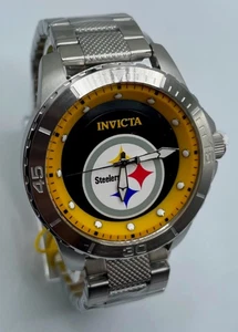 Invicta NFL Pittsburgh Steelers Herrenuhr - 48mm, Stahl (48084) - Bild 1 von 13