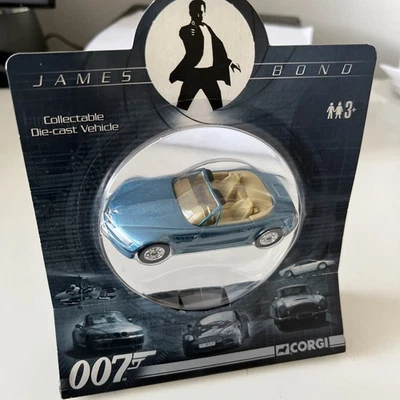 Corgi James Bond 007 BMW Z3 Die Cast Car Goldeneye Blister Pack TY99502 - Image 1 of 4