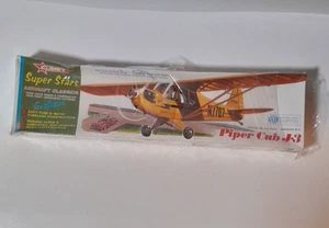 Comet Super Stars Piper Cub J-3 Kit 1623 Unbuilt 25.5” Wingspan - Picture 1 of 5