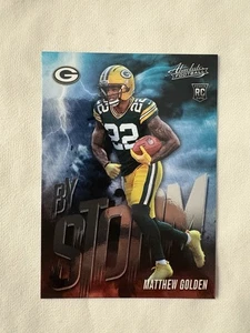 2025 Panini Absolute - Matthew Golden By Storm Rookie RC #11 - Green Bay Packers - Picture 1 of 2