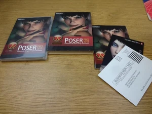 POSER PRO 2014 Professional 3D Design Animation Software Smithmicro - Used w Key - Picture 1 of 6