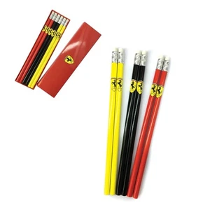 Scuderia Ferrari F1 Set 6 Matite ( 2 Gialle, 2 Rosse, 2 Nere) - Picture 1 of 1