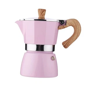 Cafetera Aluminio Percolador Hervidor de Agua Duradero Rosa Accesorios - Imagen 1 de 14