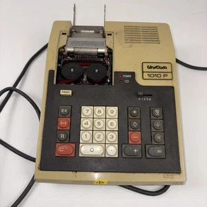 Calculadora Electrónica Unicom 1010 P Unicom De Colección SIN PROBAR ENCENDIDO - Imagen 1 de 6
