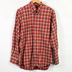 Camisa Scott Barber a Cuadros Algodón Abotonada Hombre Talla Grande - Imagen 1 de 3