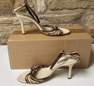 Dune Strappy Sandals Shoes Christmas Party Wedding - Picture 1 of 12