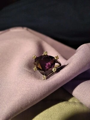 4 carat Amethyst .925 sterling sliver - Image 1 of 2
