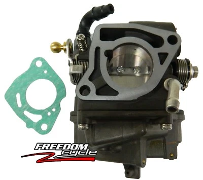 NEW HONDA BF20 BF 20 HP OUTBOARD BOAT MOTOR CARBURETOR & GASKET 16100-ZY1-714 - Image 1 of 4