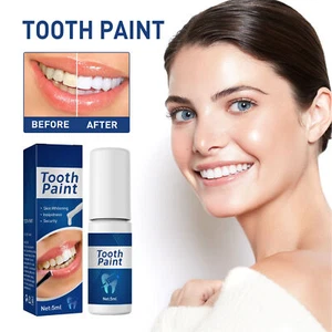 2pcs 5ml Teeth Whitening Paint Remove Stains Refreshing Breath Dental Care B WTD - Picture 1 of 24