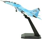 1:100 Mikoyan MiG-35 Fighter Metal Diecast Plane Model Blue,Russian Air Force