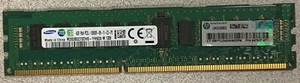 SAMSUNG 4GB 1RX4 PC3L-10600U-09-11-C2-P2 Server Memory M393B5270DH0-YH9Q9 - Picture 1 of 1