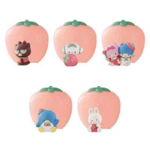 Figura Gachapon Strawberry Friends Personajes Bandai Sanrio 1.5"H - Imagen 1 de 16
