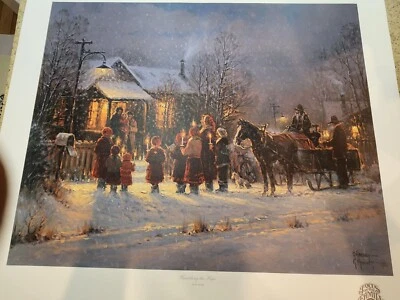 G. Harvey Heralding the Hope Edición Especial Firmado a Mano con Certificado de Autenticidad #1447 27x23,5 Foto 1 de 4