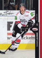 2016-17 German DEL Premium #389 Shawn Lalonde