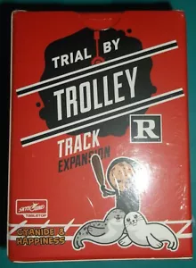 TRIAL BY TROLLEY TRACK EXPANSION R CARD GAME 2020 CYANIDE & HAPPINESS NEU - Bild 1 von 3