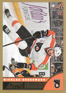 2013-14 (FLYERS) Score Gold #377 Nicklas Grossmann