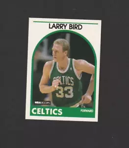 Tarjeta de baloncesto Larry Bird Boston Celtics 1989 NBA HOOPS # 150 - Imagen 1 de 2