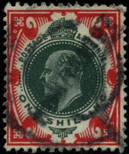 Gran Bretaña 1902 sellos definitivos USADOS SG 312 CV $78.00 170708110 - Imagen 1 de 1