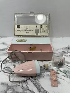 VTG Lady Manicure Push Button Manicuring Magic By Patricia Thompson 1950s Works - Picture 1 of 14