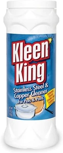 King Kleen Stainless Steel Cookware Cleaner and Copper Cleaner (14 Oz, 1 Pack) H - Picture 1 of 5
