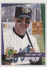 1995 Choice Norwich Navigators Bill's Cards Logo Front Matt Luke #48