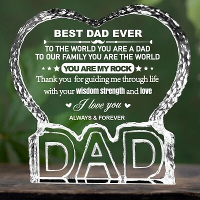 Regalos para Papá, Día del Padre de Esposa Hija Hijo, Cumpleaños Papá Regalos Únicos Él Foto 1 de 4