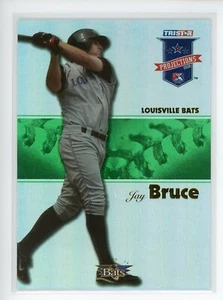 2008 TRISTAR PROjections Reflectives Green #125 Jay Bruce RC Reds /50 - Picture 1 of 3