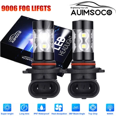 Faros antiniebla LED para Dodge RAM 1500 2500 3500 2013-2015 2016 2017 2018 -9006 Foto 1 de 4