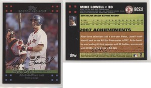 2007 Topps Boston Red Sox Gift Set Mike Lowell #BOS32